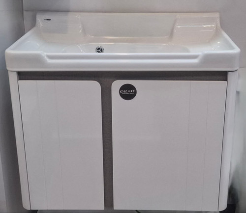 کابین روشویی pvc با سنگ سفید سایز 40*70